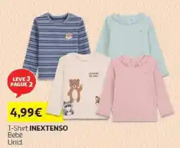 Auchan T-Shirt INEXTENSO Bebé Unid. promoção