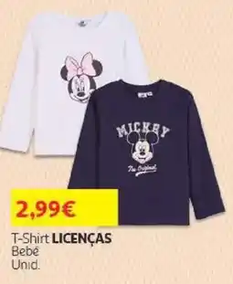 Auchan T-shirt licenças promoção