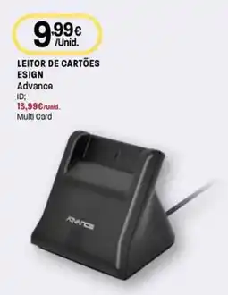 Intermarché Leitor de cartões esign advance promoção