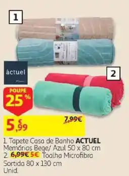 Auchan Tapete Casa de Banho Actuel promoção