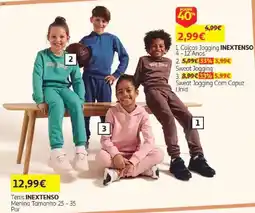 Auchan Calças Jogging INEXTENSO promoção