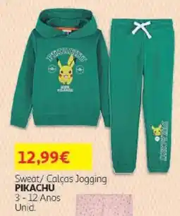 Auchan Sweat/ Calças Jogging Pikachu promoção