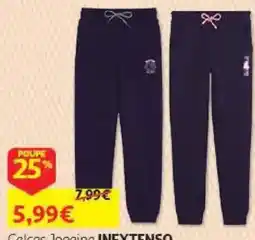 Auchan Calças jogging inextenso promoção