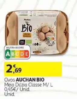 Auchan ovos auchan bio promoção