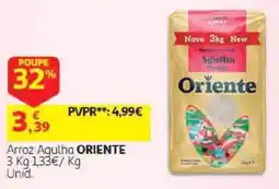 Auchan Arroz Agulha Oriente promoção