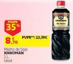 Auchan molho de soja kikkoman promoção