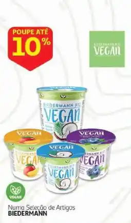 Auchan Biedermann bio vegan promoção