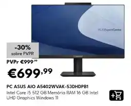 Radio Popular pc asus aio a5402wvak-53dhdpb1 promoção