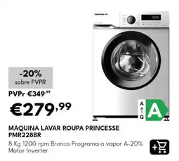 Radio Popular máquina lavar roupa princesse pmr228br promoção