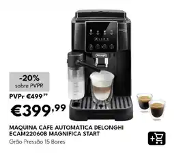 Radio Popular maquina café automática delonghi ecam22060b magnifica start promoção