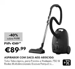 Radio Popular aspirador com saco aeg ab51c1gg promoção