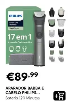 Radio Popular Aparador barba e cabelo philips promoção