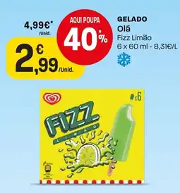 Intermarché Olá Fizz Limão promoção