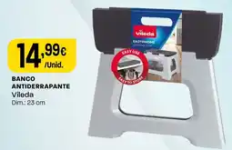 Intermarché Banco antiderrapante vileda promoção