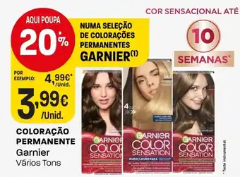 Coloração permanente garnier vários tons