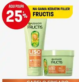 Intermarché Garnier Fructis liso keratina promoção