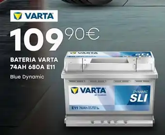 Bateria Varta 74Ah 680A E11 Blue Dynamic