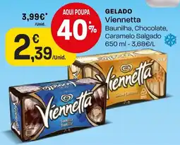 Intermarché Viennetta Baunilha, Chocolate, Caramelo Salgado promoção