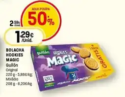 Intermarché Bolacha hookies magic gullon promoção
