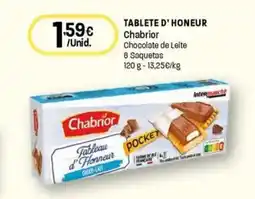 Intermarché Tablete d'honeur chabrior promoção
