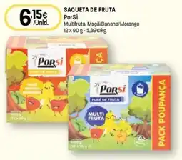 Intermarché Saqueta de fruta porsi promoção