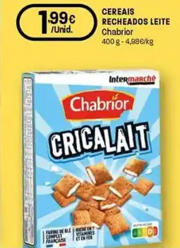 Intermarché Cereais recheados leite chabrior promoção