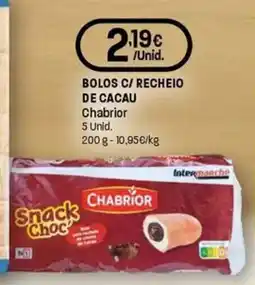 Intermarché Bolos c recheio de cacau chabrior promoção