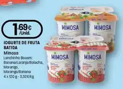 Intermarché Iogurte de fruta batida promoção
