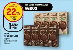 Intermarché Leite c chocolate agros promoção