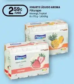 Intermarché Iogurte líquido aroma pâturages promoção