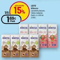 Intermarché Leite mimosa promoção