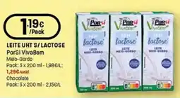 Intermarché Leite uht s lactose porsi vivabem promoção
