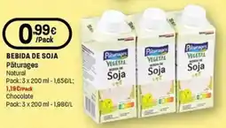 Intermarché Bebida de soja pâturages promoção