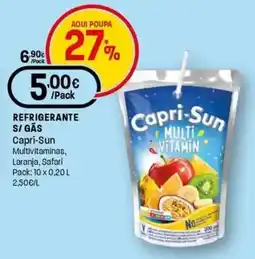 Intermarché Refrigerante s gas capri-sun promoção