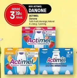 Intermarché Actimel danone promoção