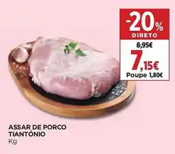 Supercor Assar de porco tiántónio promoção