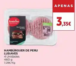 Supercor Hambúrguer de peru lusiaves promoção