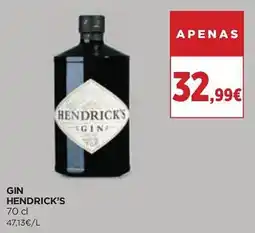 Supercor gin hendrick's promoção