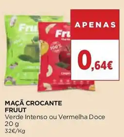Supercor Maçã crocante fruut promoção