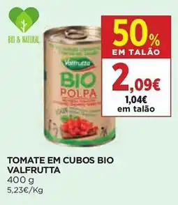 Supercor tomate em cubos bio valfrutta promoção