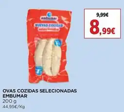 Supercor ovas cozidas selecionadas embumar promoção