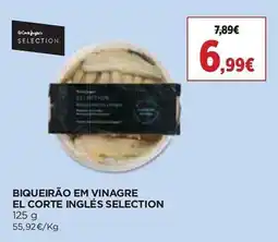 Supercor biqueirão em vinagre el corte inglés selection promoção