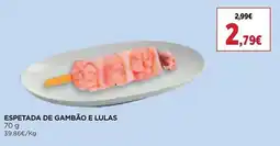 Supercor Espetada de gambão e lulas promoção