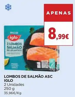 Supercor lombos de salmão asc iglo promoção