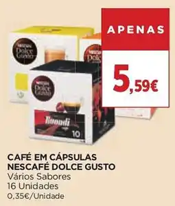 Supercor Café em cápsulas nescafé dolce gusto promoção