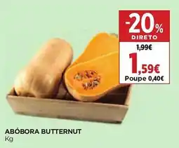 Supercor Abóbora butternut promoção