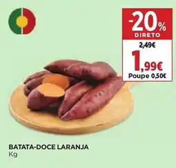 Supercor Batata-doce laranja promoção