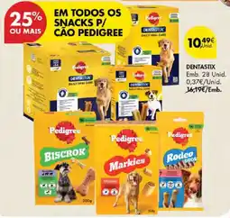 Pingo Doce Pedigree snacks p/ cão pedigree promoção