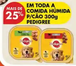 Pingo Doce comida húmida p/cão pedigree promoção