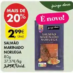 Pingo Doce Salmão marinado noruega pingo doce promoção